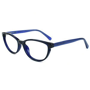 2021Stylish design optic frame women blue light blocking glasses