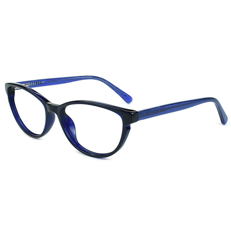 2021Stylish design optic frame women blue light blocking glasses