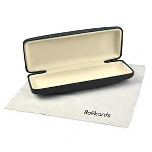 M size Glasses Eyeglasses Gift Packing Black Case Box Spectacle Case with two size