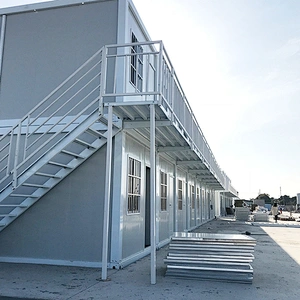 2021 modernas oficinas prefabricadas de 20 pies y 40 pies de bajo costo casas prefabricadas de contenedores de envío