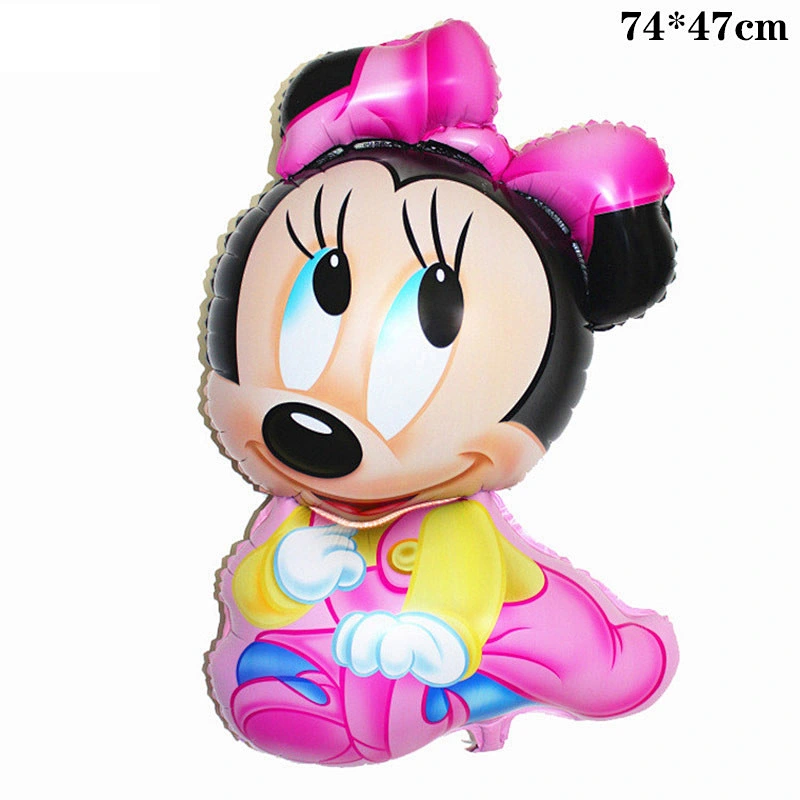 New cute Mickey Minnie cartoon balloon Mickey Mouse series baby shower birthday party decoration aluminum foil balloon