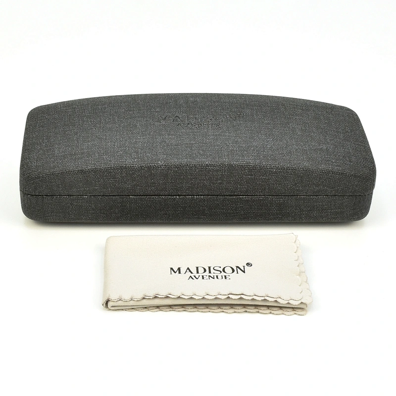 Lsize Ready To Ship Black Leather Glasses Cases High End Cheap Eyeglasses Box