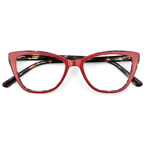 PH2221 Ready Good Fashion Cat Eye Brand Optical Frames Eyeglasses Acetate Glasses