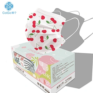 Disposable Protective Printing Face Mask ( Can custom different printing)