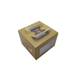 2016 Customized cake packaging box with window