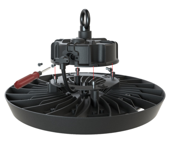 Controlador extraíble Highbay Light-100W / 120W / 150W / 200W