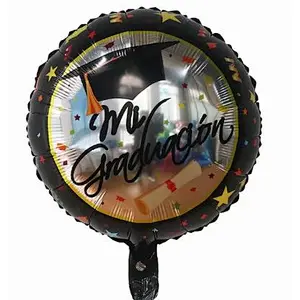 Hot Sale 18 Inch Square Shape Party Decoration Foil Balloon Graduation Balloons Manufactures
