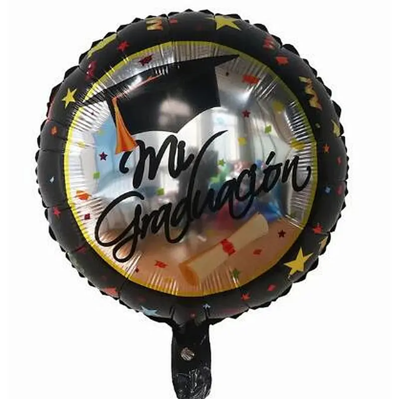 Hot Sale 18 Inch Square Shape Party Decoration Foil Balloon Graduation Balloons Manufactures