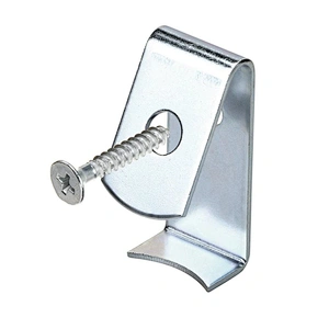Blue / Black Zinc plated steel flower pot clip