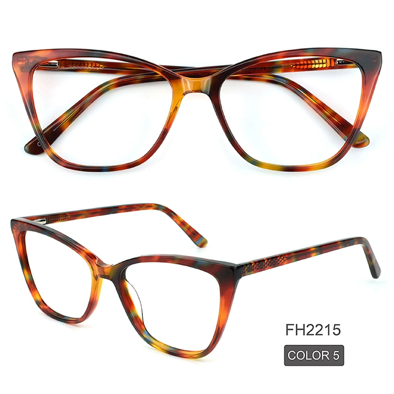 PH2215 New Cat Eye Women/Lady Acetate Eyeglasses Optical Frames Brand Design Cheap in Wenzhou