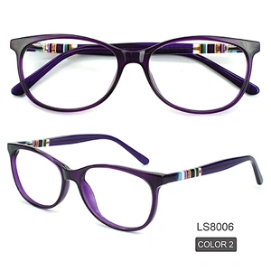 Stylish Round Acetate Eyeglasses Blocking Basic Anti Blue Light Blocker Glasses Oversized Frame