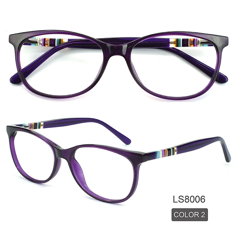 Stylish Round Acetate Eyeglasses Blocking Basic Anti Blue Light Blocker Glasses Oversized Frame