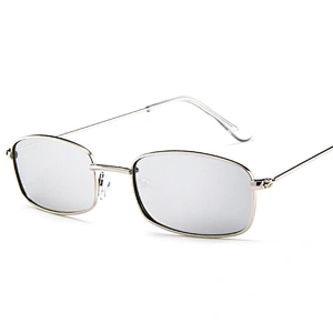 Super hot Eyewear Retro Vintage Sun glasses Cheap Metal Small Retangular Sunglasses