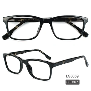 2020 Wholesale italy design unisex custom acetate 100% anti blue light blocking glasses