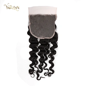 6x6 Transparent Lace Closure Loose Deep Wave