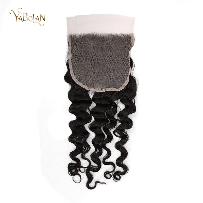 6x6 Transparent Lace Closure Loose Deep Wave