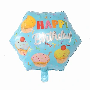Multi-style 18 inch Happy Birthday Round Foil Helium Balloons Birthday Party Decorations