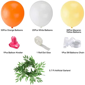 Premium Latex Balloons Arch Kit Confetti Latex Ballon Wedding Birthday Party Garland Backdrop Decoration