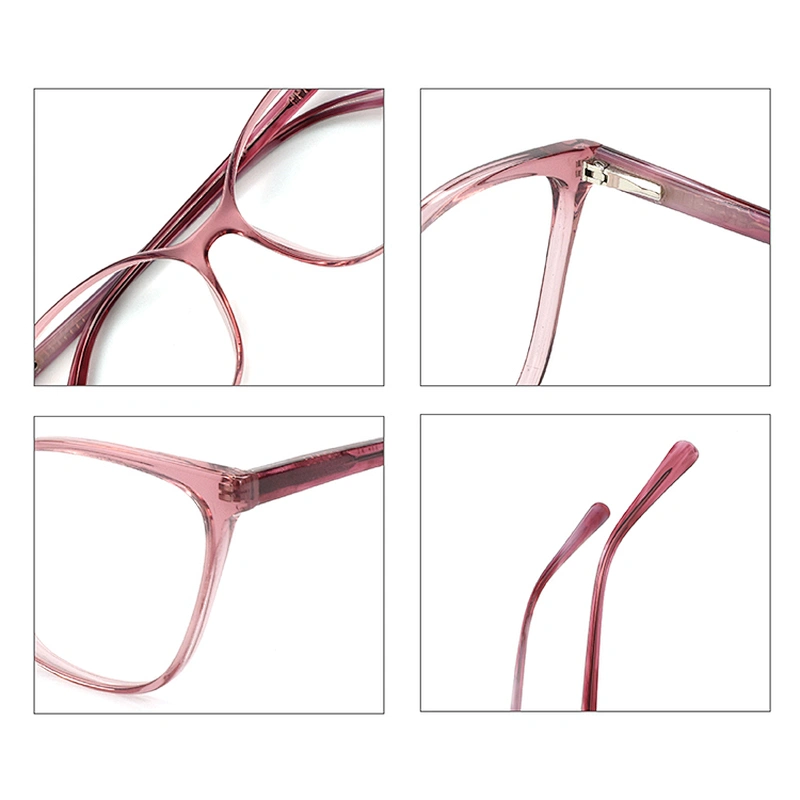 In Stock Ladies Tops Latest Design Fashion Oversized Good Quality Anti Blue Light Computer Eye Glasses