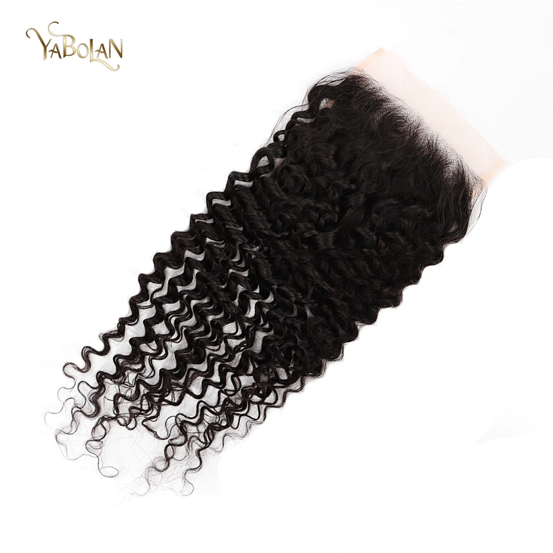 6x6 Transparent Lace Closure Deep Wave