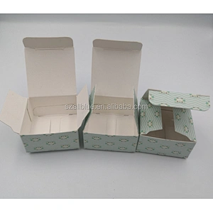 Factory supply discount price Square Art Paper Matte Lamination Concentrate Box wax container packaging