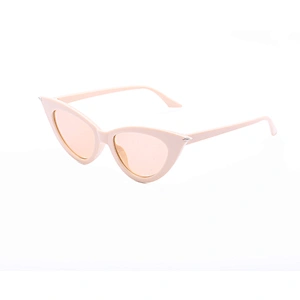 High Quality Women's Small Retro Modern High Pointed Cat Eye Sunglasses