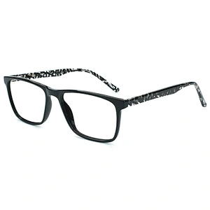 Transparent Computer Anti Blue Light Square Blocking Optical Eyeglasses Frame