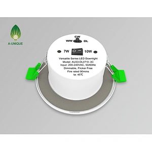 Versatile LED Downlight with dual watt and tri color