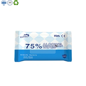 75% alcohol wipes