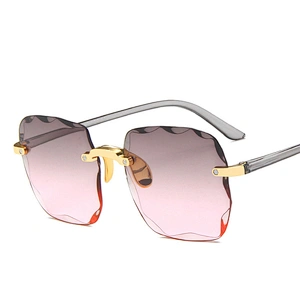 2021 Fashion Square Shades Sunglasses Men Women Rectangle Designer Glasses Custom Logo AC Lens 7 kinds color