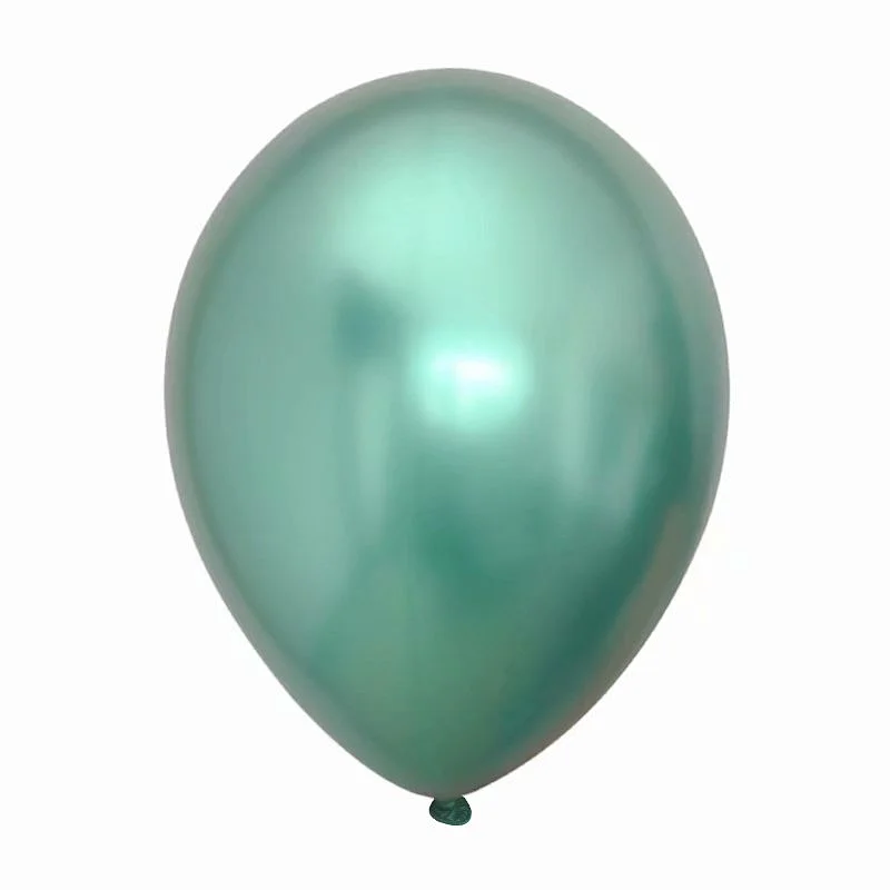 New design 5/10/12inch chrome latex balloons small Metallic  Air latex balloons for party  Decoration supplies