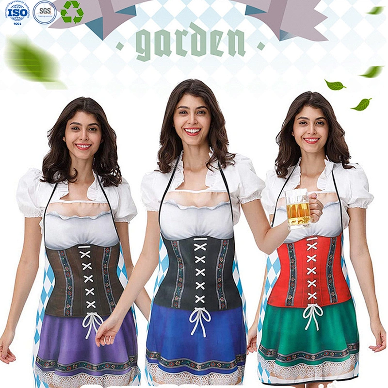 Custom print funny sexy kitchen waist cooking apron