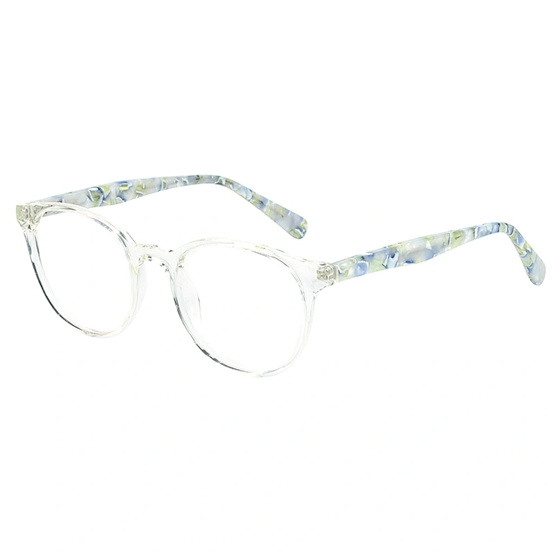 Stylish Round Transparent Glasses Computer Blue Light Blocking Cheap Glasses Women