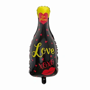 Champagne Bottle Globos Whiskey Aluminum Foil Helium Balloon For Wedding Party Decoration Birthday Balloon