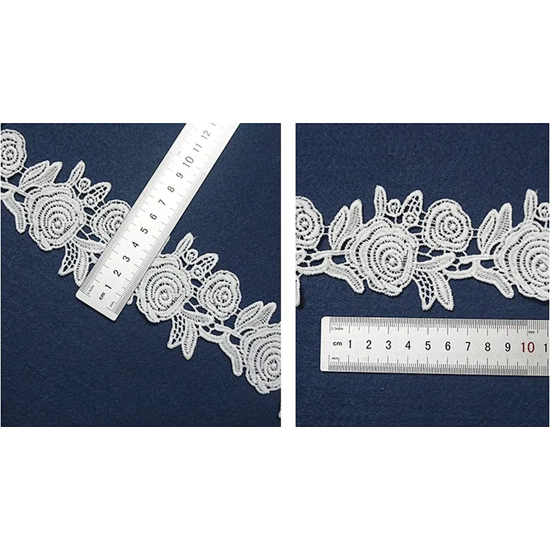 embroidery milk fiber lace
