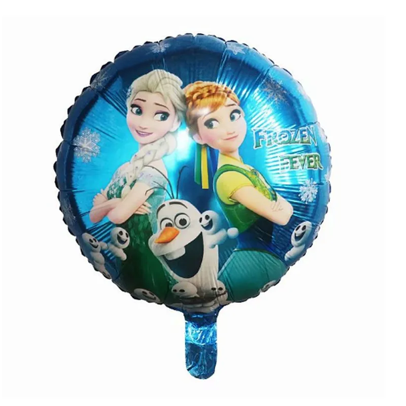 18inch Disney Princess Foil Balloons Elsa Frozen Helium Balloon Birthday Party Balloon Baby Shower Girl Birthday Decorations Kids Toy