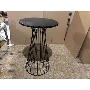 Metal wire bar table