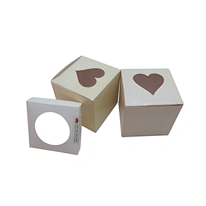 1 hole pvc clear plastic cupcake boxes packaging
