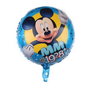 New cute Mickey Minnie cartoon balloon Mickey Mouse series baby shower birthday party decoration aluminum foil balloon
