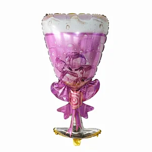 Champagne Bottle Globos Whiskey Aluminum Foil Helium Balloon For Wedding Party Decoration Birthday Balloon