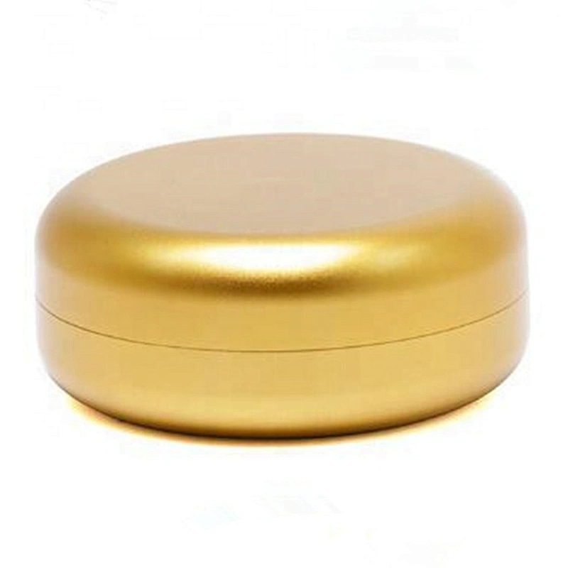 Custom logo herb storage container weed accessories 55mm 2 layers stash jar