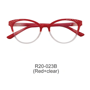 High quality fashionable popular cat eye acetate eyeglasses optical frame