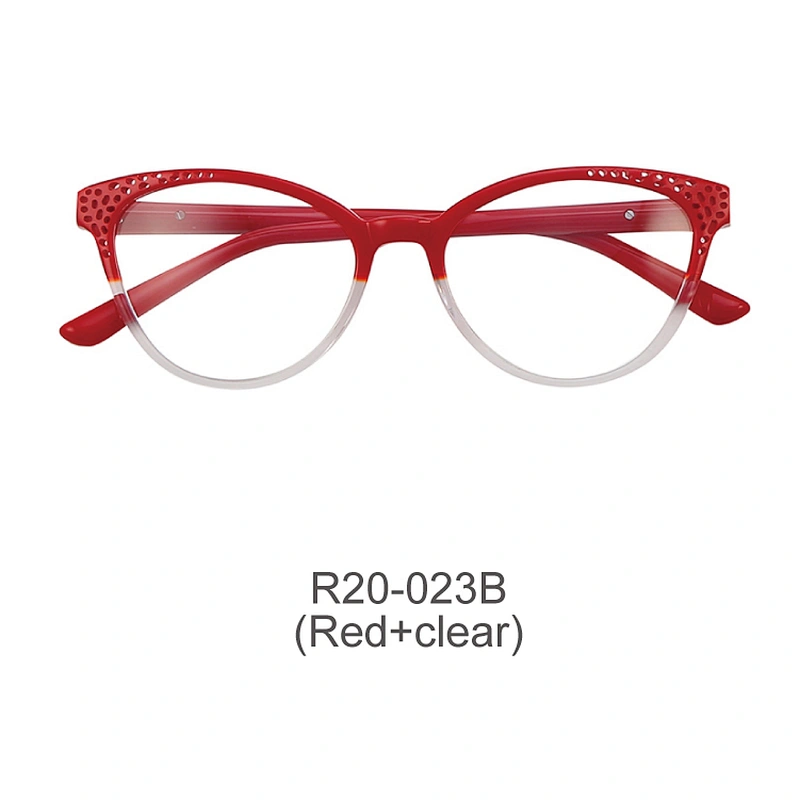 High quality fashionable popular cat eye acetate eyeglasses optical frame