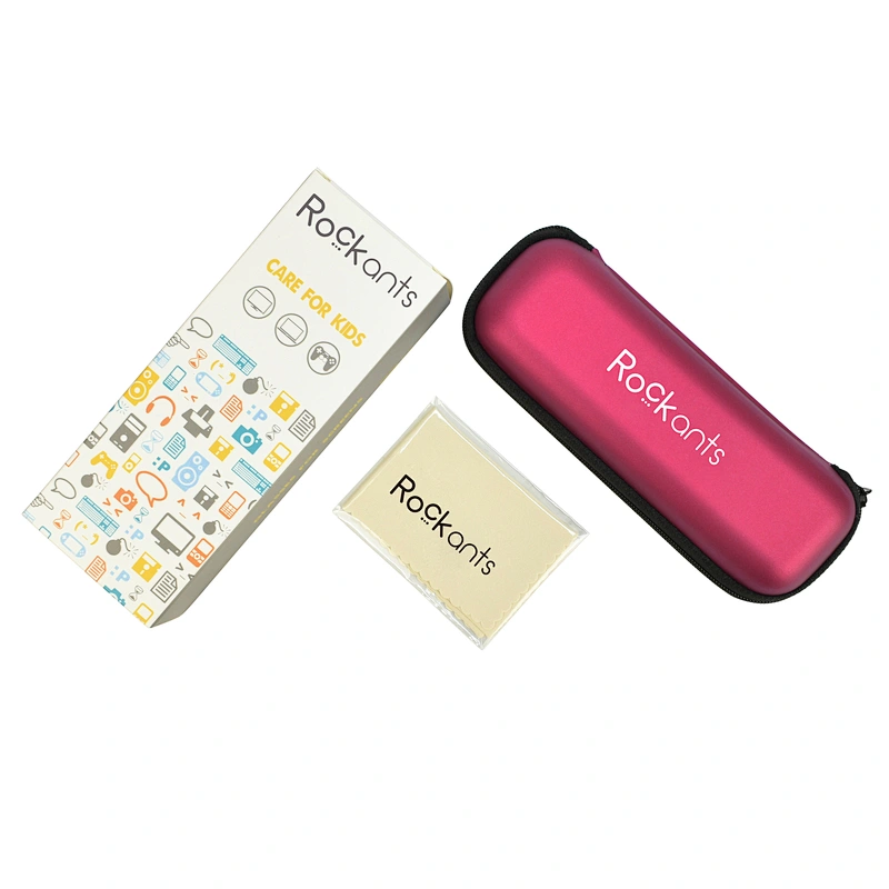Rockants Soft Leather Eyeglass Cases Kids Packaging Box