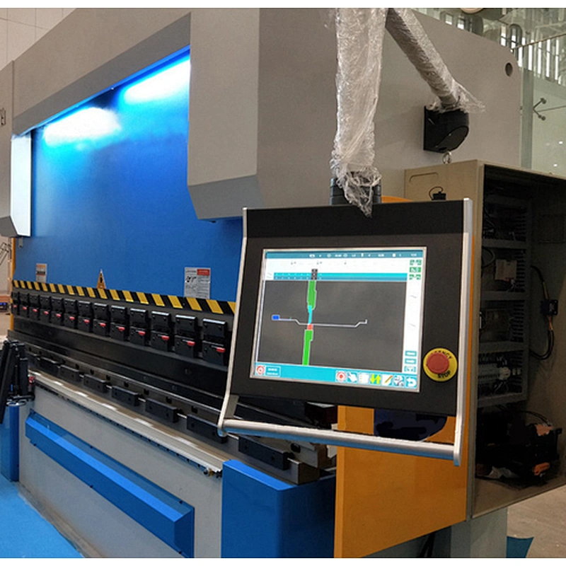 Sheet bending machine for metal