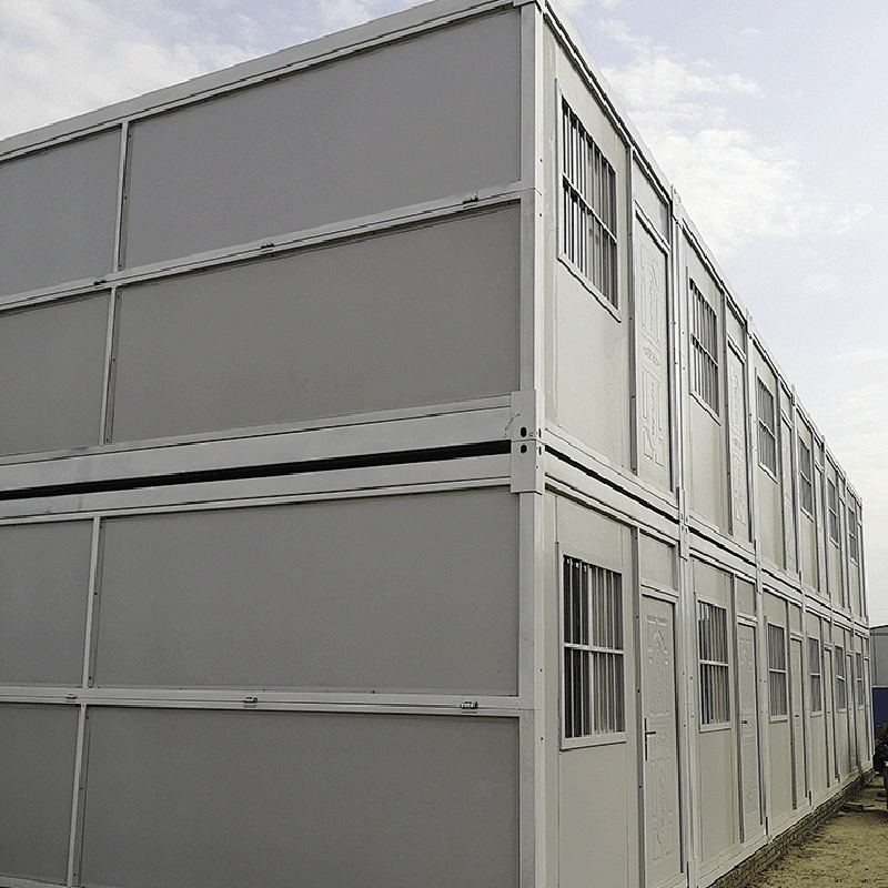 Casa prefabricada del envase del paquete plano Casa prefabricada del envase del embalaje plano con SGE, CE y ROHS
