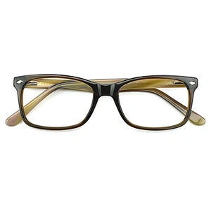 Best Selling Fashion Design Vintage Acetate Eyeglasses square men Optical Frames 2021