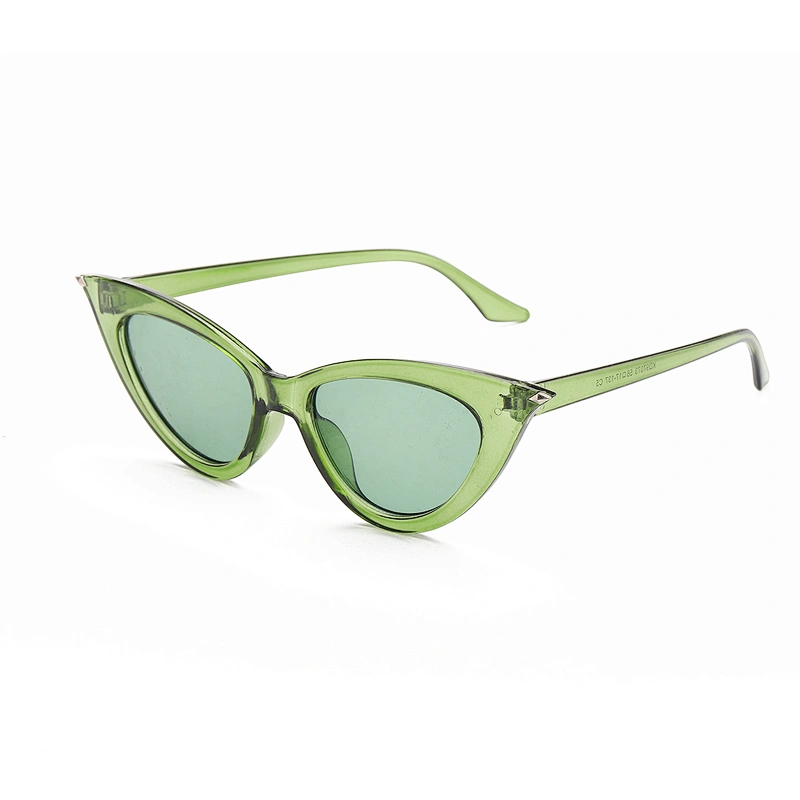 High Quality Women's Small Retro Modern High Pointed Cat Eye Sunglasses