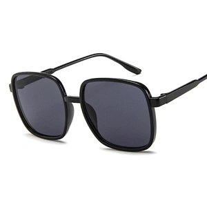 Factory promotion sale men and women new fashion big shades over size dazzling sunglasses