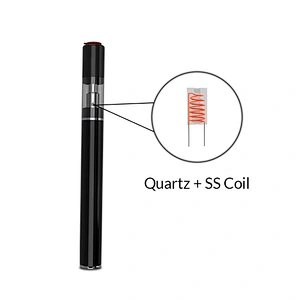 510 thread battery Ceramic coil cartridge glass tube cbd oil vape